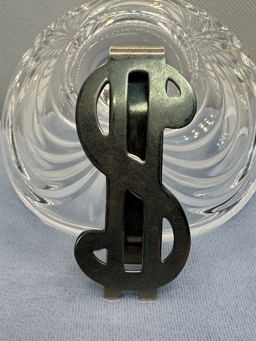 Vintage Eagle Metals Inconel Dollar Sign Money Clip